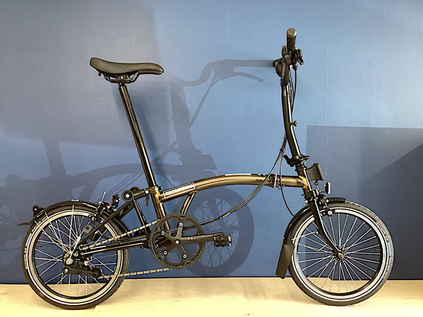 Brompton Raw Lacquer Black Edition Brompton Bike Black Lacquer 2018