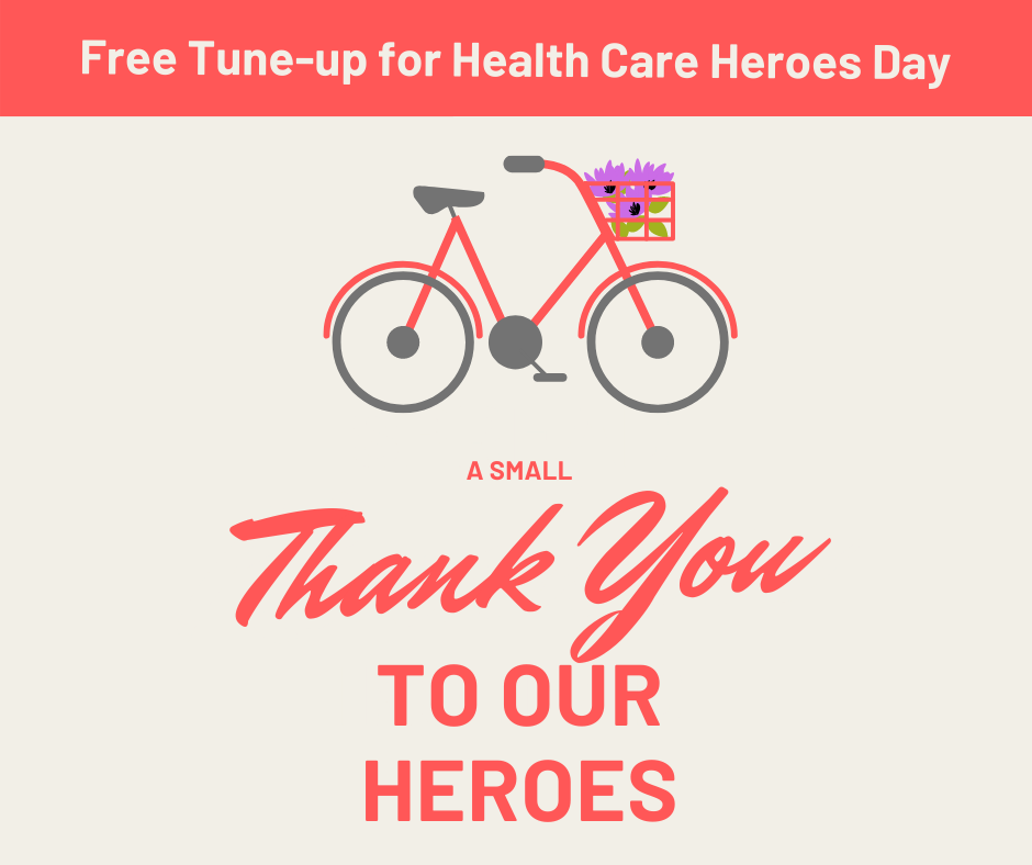 A small thank you to our COVID-19 health care heroes