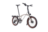 Brompton G Line with Roller Frame (8-speed) Traildust White