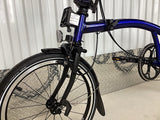 Brompton P-Line Urban Mid Handlebar Bolt Blue Lacquer