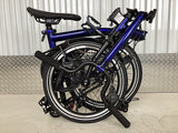 Brompton P-Line Urban Mid Handlebar Bolt Blue Lacquer