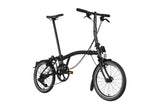 Brompton 2025 P-Line Urban (4-speed) Midnight Black Pre-order