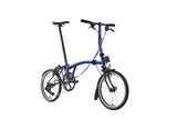 Brompton 2025 P-Line Urban (4-speed) Bolt Blue Lacquer Pre-order