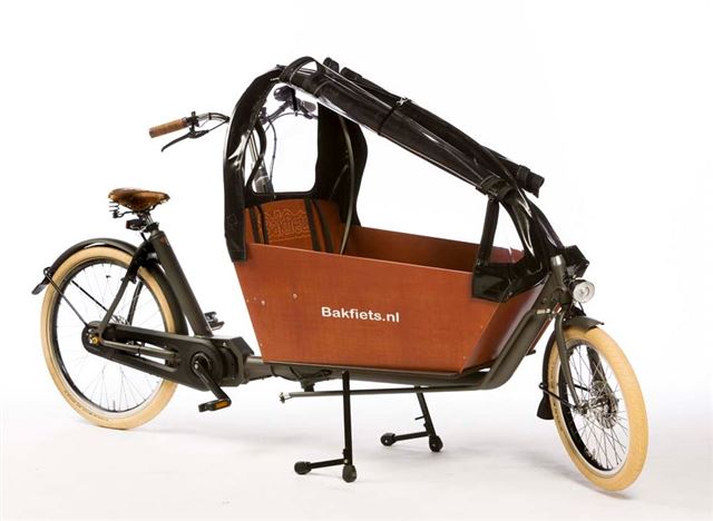 Bakfiets Cargo Bike Long 90% Open Canopy